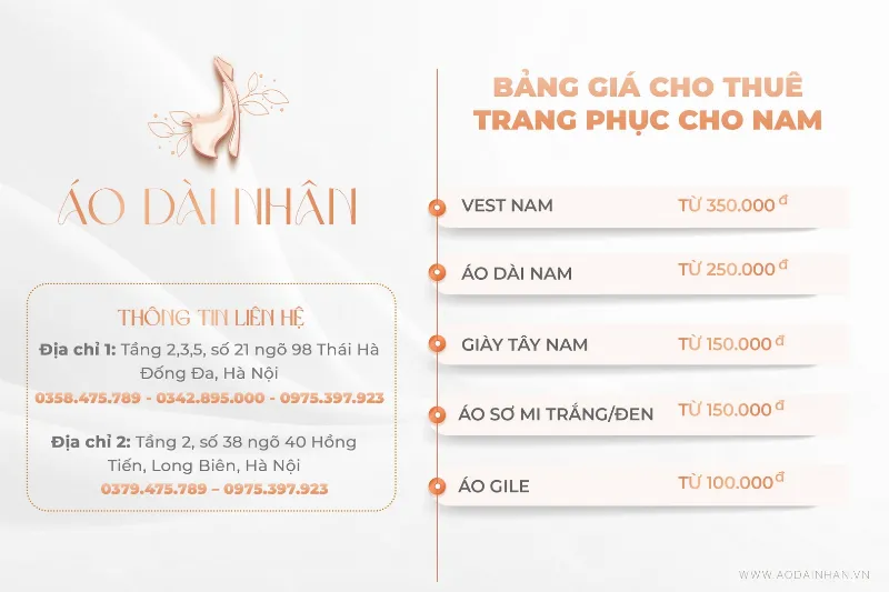 bảng giá cho thuê trang phục nam (Copy)