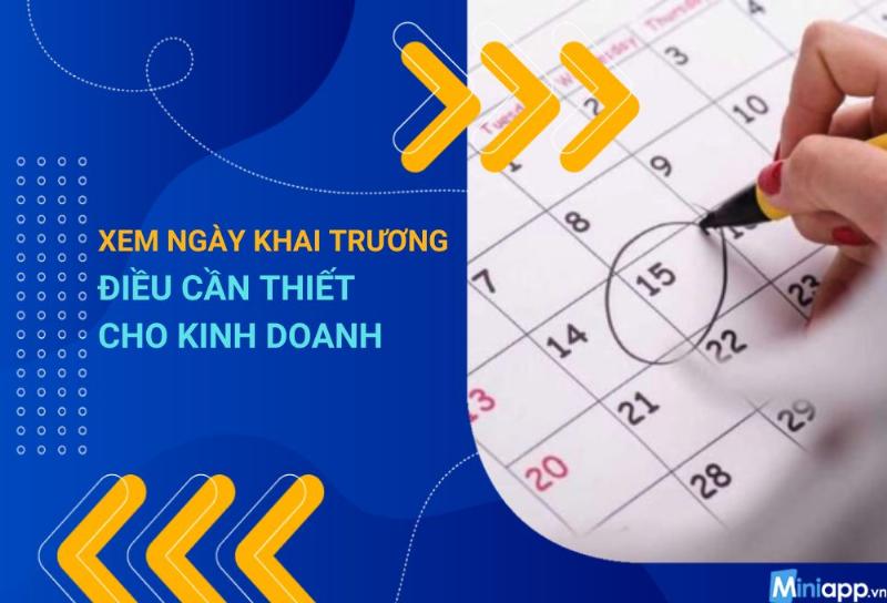 Các Yếu Tố Cần Xem Xét Khi Chọn Ngày Khai Trương