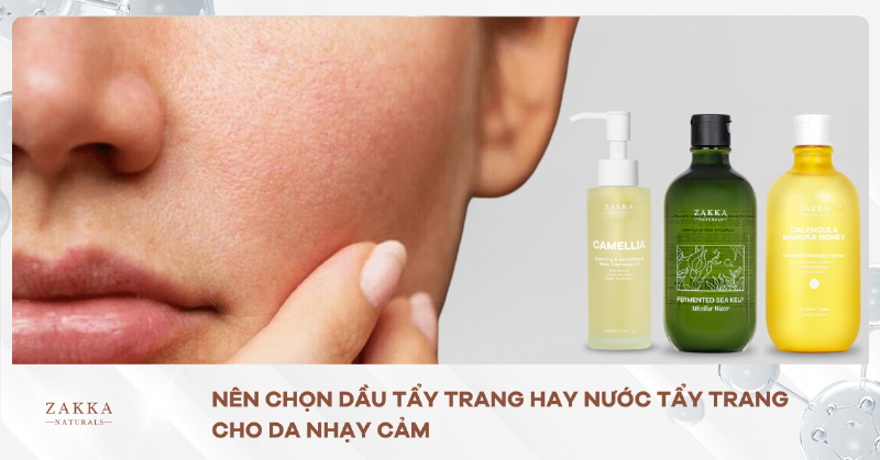 Chuyên gia chia sẻ về nước tẩy trang cho da dầu mụn