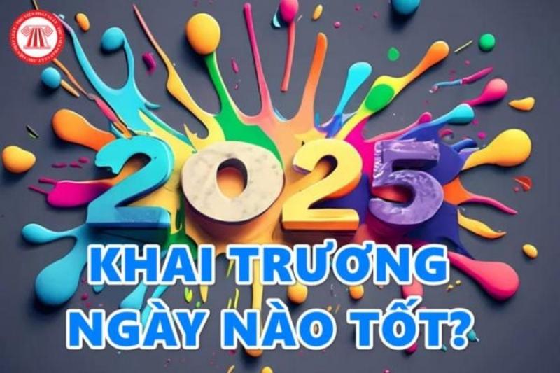 Lịch Khai Trương Sau Tết 2025