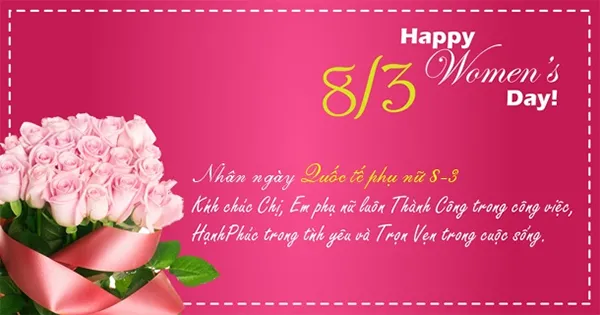 Lời chúc 8/3 cho đồng nghiệp