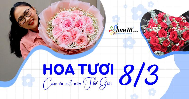 Tặng Hoa 8 Tháng 3 Việt Nam