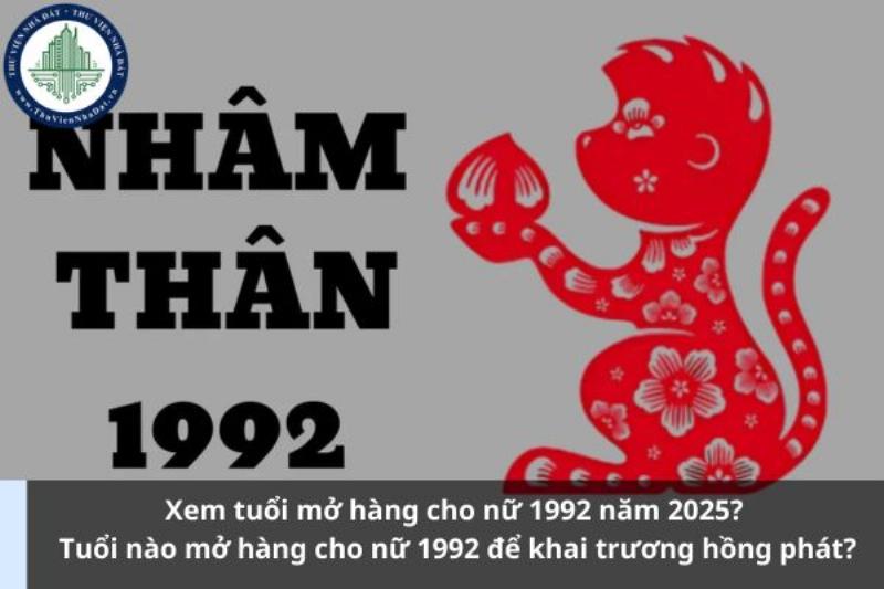 Xem tuổi mở hàng nữ 1996 năm 2025 theo Ngũ Hành