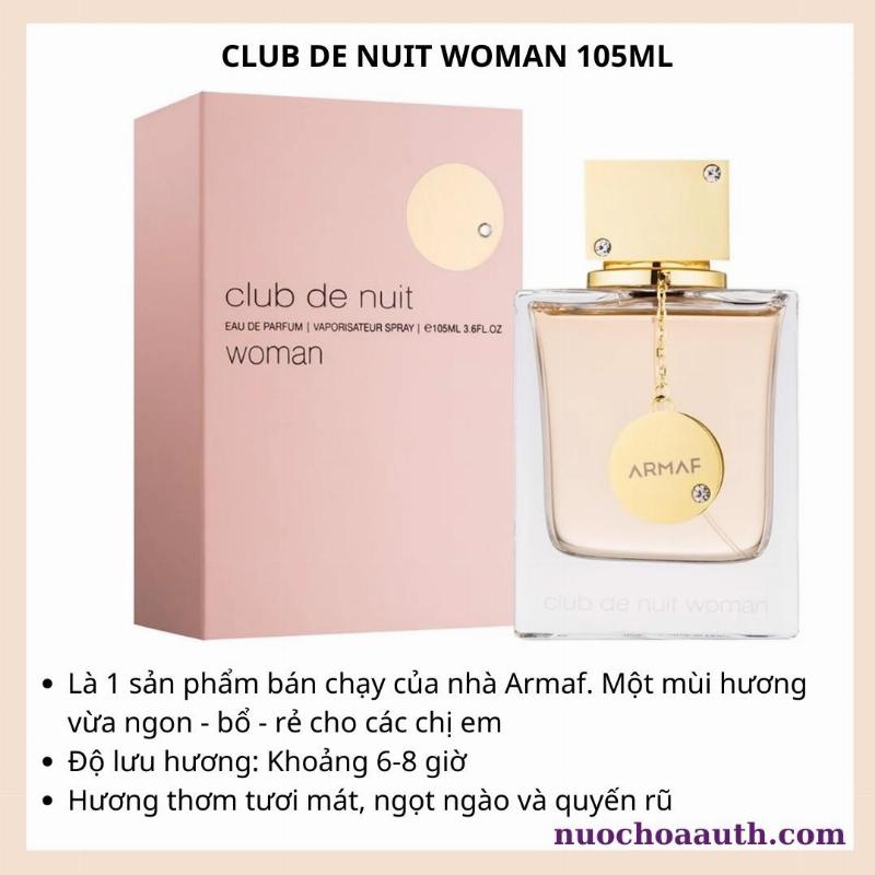 Sử dụng Club de Nuit Woman cho mọi dịp