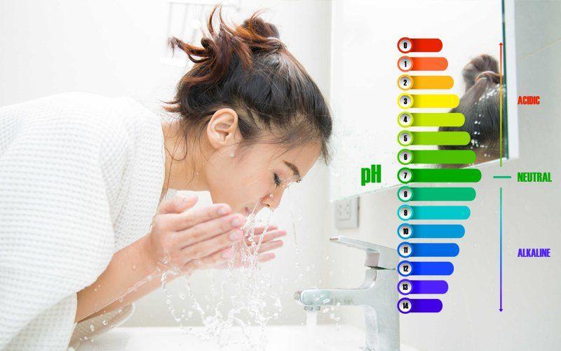 Lớp màng axit của da và sữa rửa mặt low pH