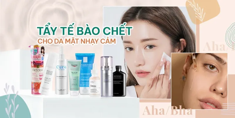 Tẩy tế bào chết toàn thân cho da nhạy cảm