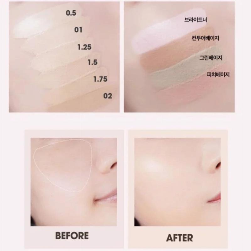 Che khuyết điểm The Saem các loại