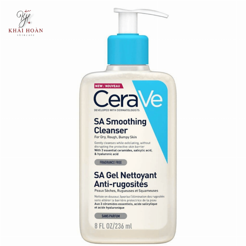 Công dụng của sữa rửa mặt CeraVe