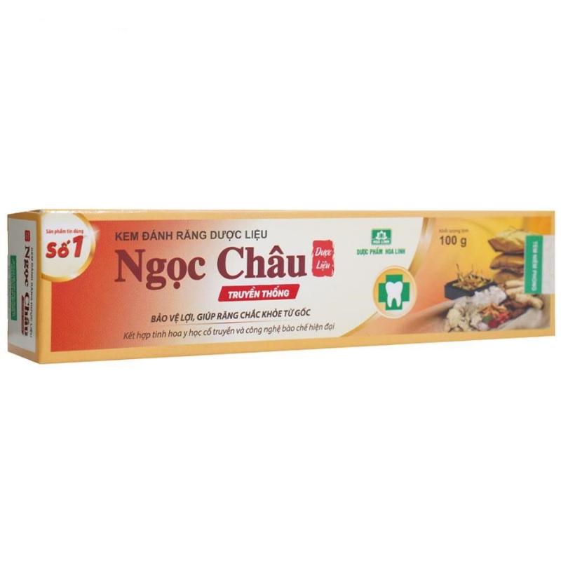 Hộp sản phẩm kem đánh răng Ngọc Châu