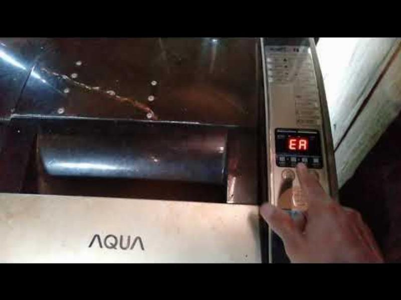 Cách xử lý lỗi trên máy giặt Aqua