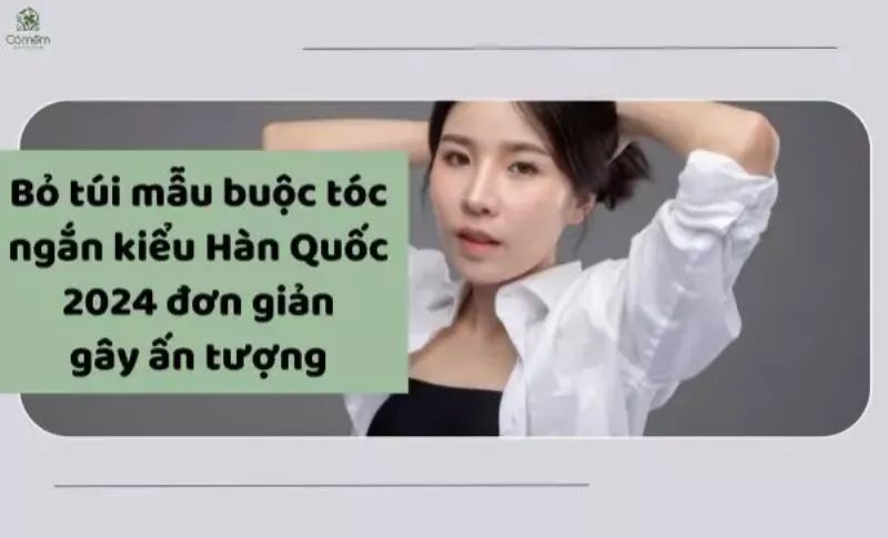 Cach cham soc va tao kieu toc ngan ngang vai don gian tai nha