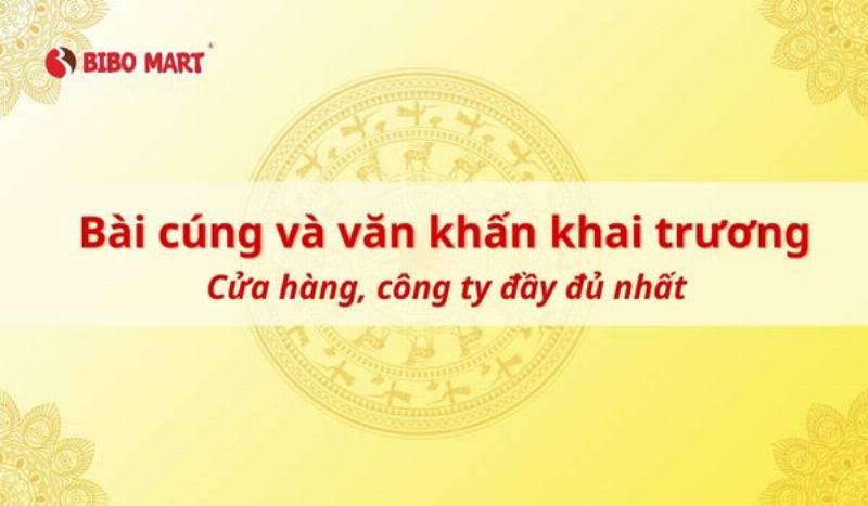Người chủ doanh nghiệp đọc bài văn khấn khai trương công ty với lòng thành kính và trang nghiêm